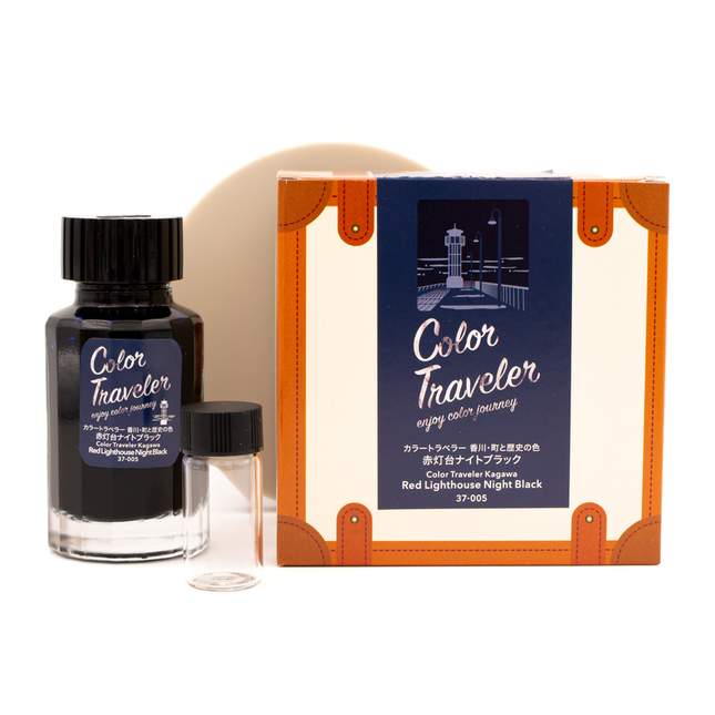 Color Traveler Red Lighthouse Night Black Inchiostro 30 ml