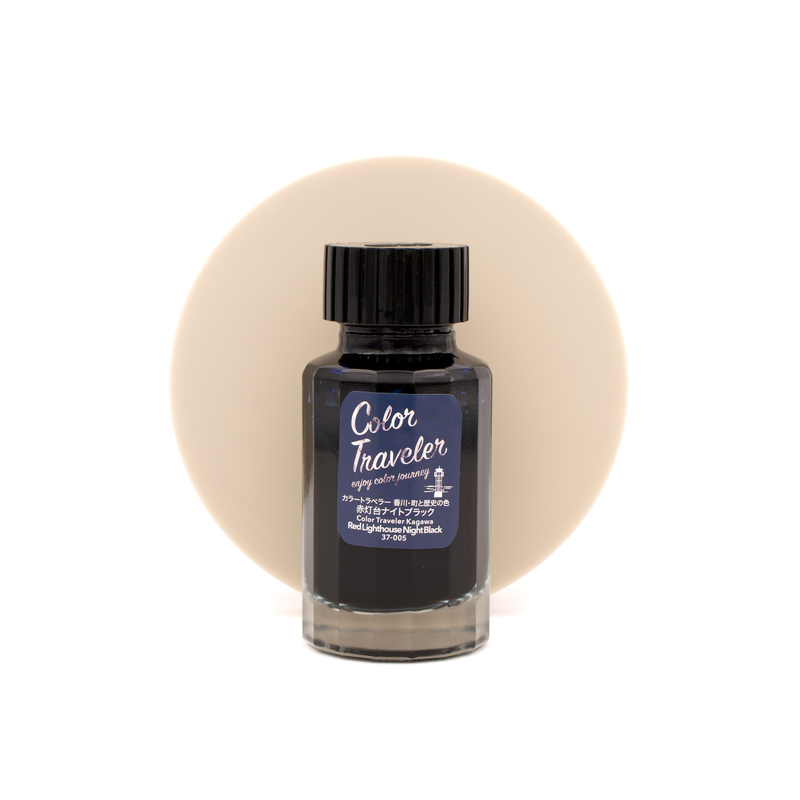Color Traveler Red Lighthouse Night Black Inchiostro 30 ml
