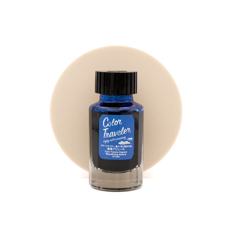 Color Traveler Naoshima Azure Ink Bottle 30 ml