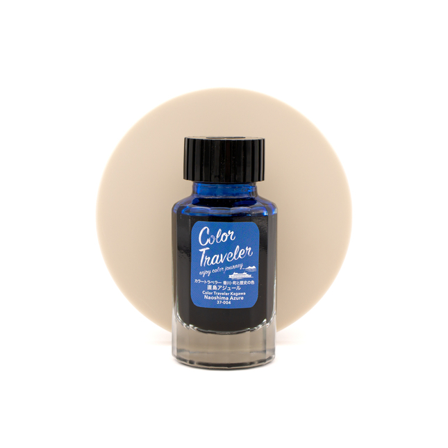Color Traveler Naoshima Azure Ink Bottle 30 ml