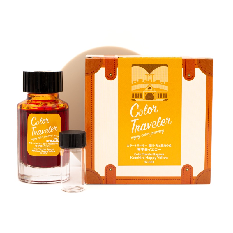 Color Traveler Kotohira Happy Yellow Inchiostro 30 ml