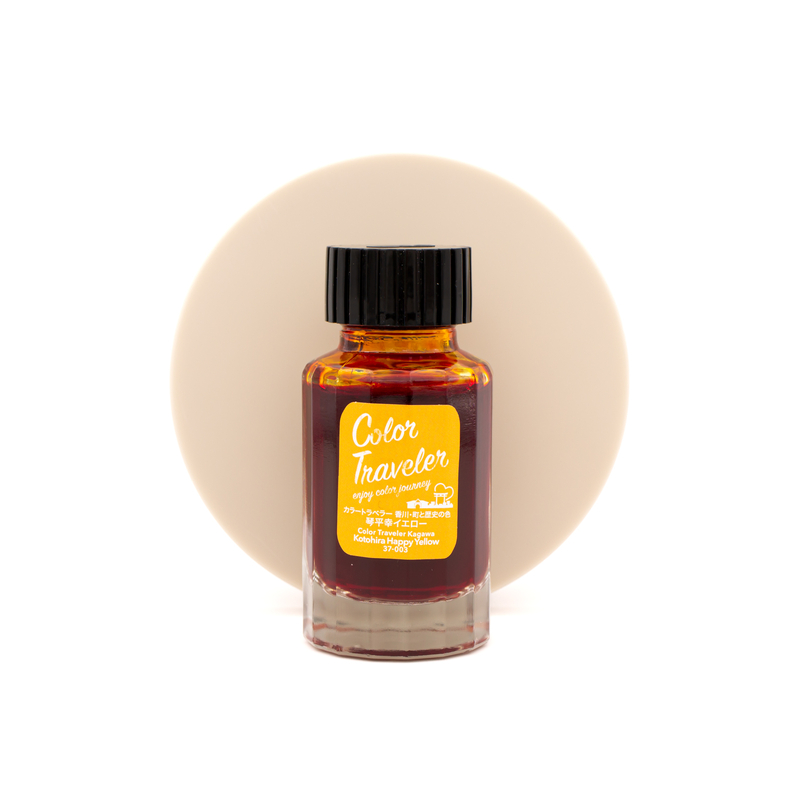 Color Traveler Kotohira Happy Yellow Inchiostro 30 ml