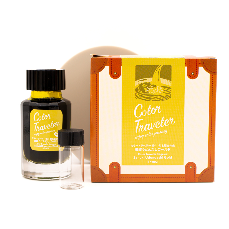 Color Traveler Sanuki Udondashi Gold Inchiostro 30 ml Color Traveler Sanuki Udondashi Gold Inchiostro 30 ml