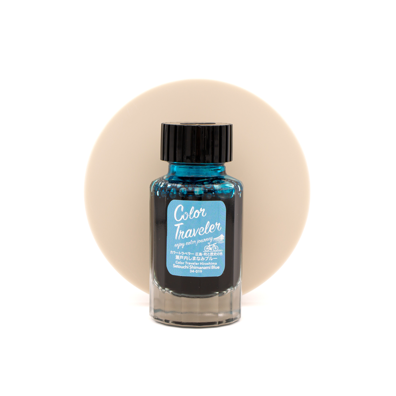 Color Traveler Setouchi Shimanami Blue Inchiostro 30 ml Color Traveler Setouchi Shimanami Blue Inchiostro 30 ml