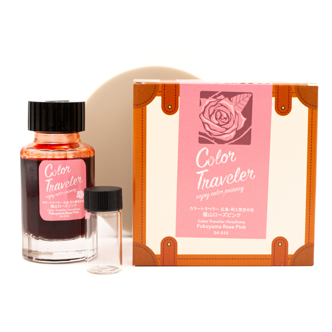 Color Traveler Fukuyama Rose Pink Ink Bottle 30 ml