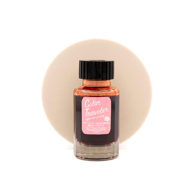 Color Traveler Fukuyama Rose Pink Ink Bottle 30 ml