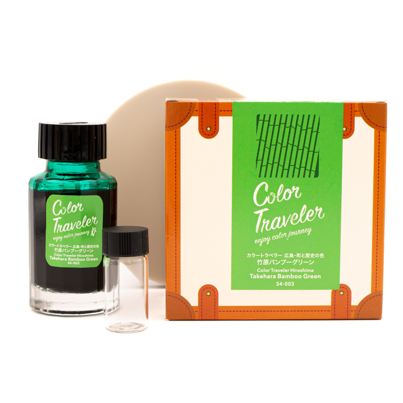 Color Traveler Takehara Bamboo Green Inchiostro 30 ml Color Traveler Takehara Bamboo Green Inchiostro 30 ml