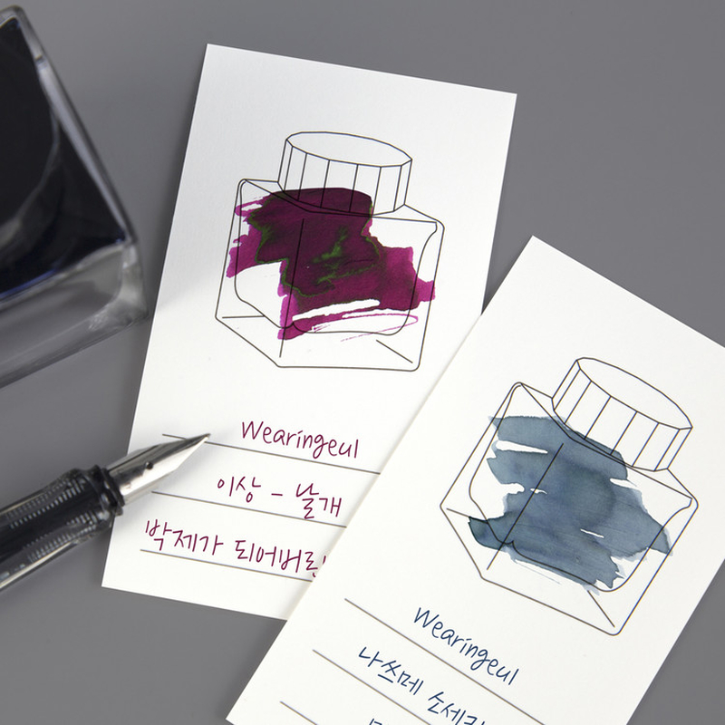 Wearingeul Carta per Prove di Inchiostro Verticale