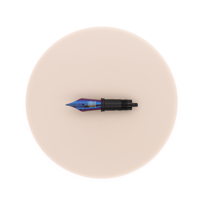 Wancher Pennino di Ricambio in Acciaio Misura 6 Amethyst Purple