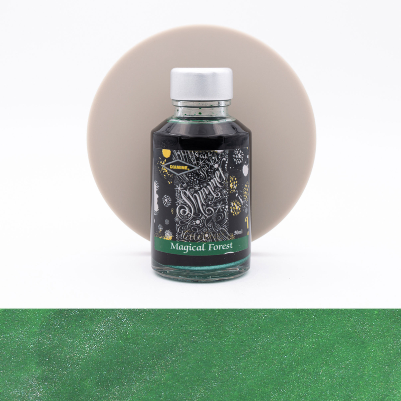 Diamine Shimmering Magical Forest Ink Bottle 50 ml