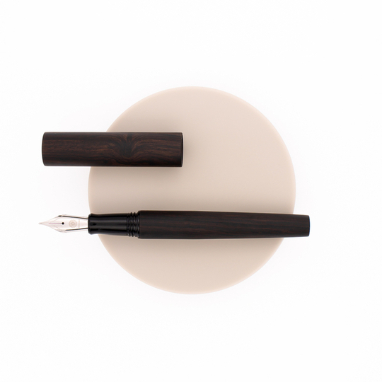 Wancher Sekai World Tree Fountain Pen Ebony