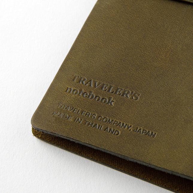 Traveler's Notebook Passport Size Olive