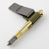 Traveler's Notebook Refill 016 Regular and Passport Size Pen Holder Olive Traveler's Notebook Refill 016 Regular and Passport Size Pen Holder Olive