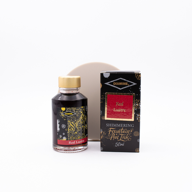 Diamine Shimmering Red Lustre Inchiostro 50 ml