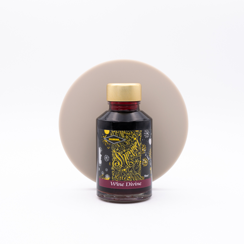 Diamine Shimmering Wine Divine Ink Bottle 50 ml