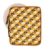 Kyoku Haku Pen Case for 10 Pens Qinghai Wave Yellow Kyoku Haku Pen Case for 10 Pens Qinghai Wave Yellow