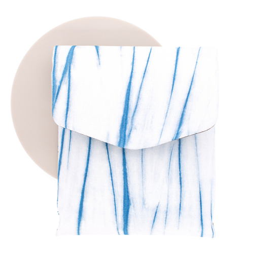 Kyoku Haku Portapenne Rigido 5 Posti Indigo