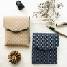 Kyoku Haku Portapenne Rigido 5 Posti Grilles Blue