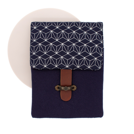 Kyoku Haku Portapenne 4 Posti Grilles Blue