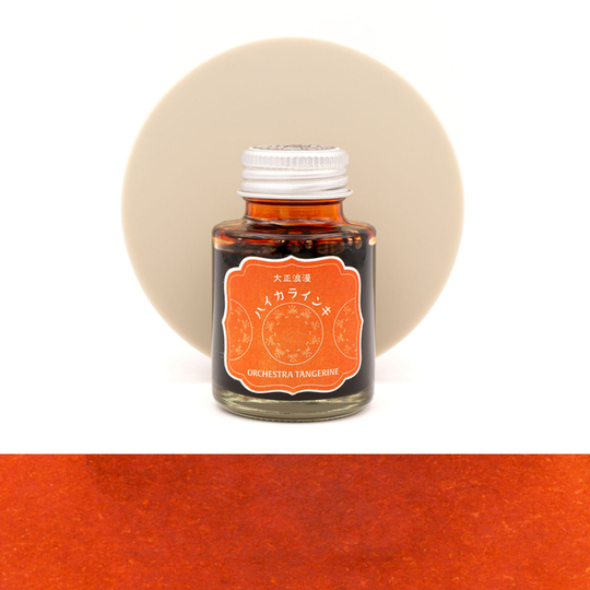 Guitar Taisho Roman Orchestra Tangerine Ink Bottle 40 ml