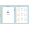 Wearingeul Ink Color Swatch Book A5