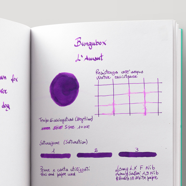 Bungubox Ink Tells More L’Amant Inchiostro 30 ml