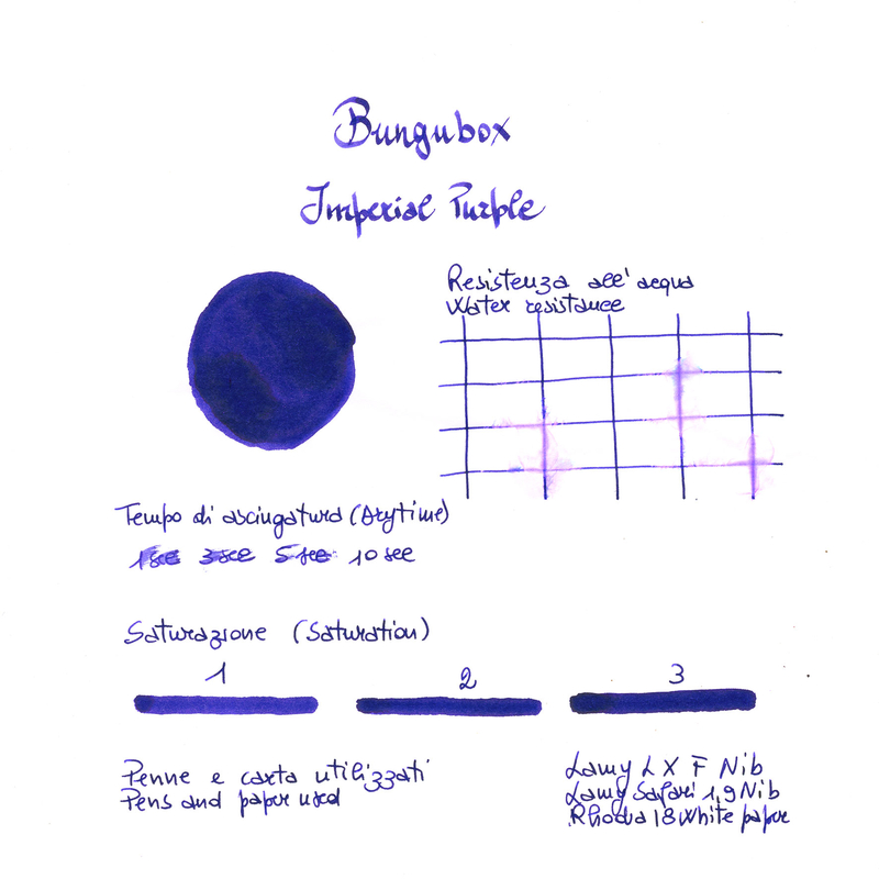 Bungubox Ink Tells More Imperial Purple Inchiostro 30 ml Bungubox Ink Tells More Imperial Purple Inchiostro 30 ml