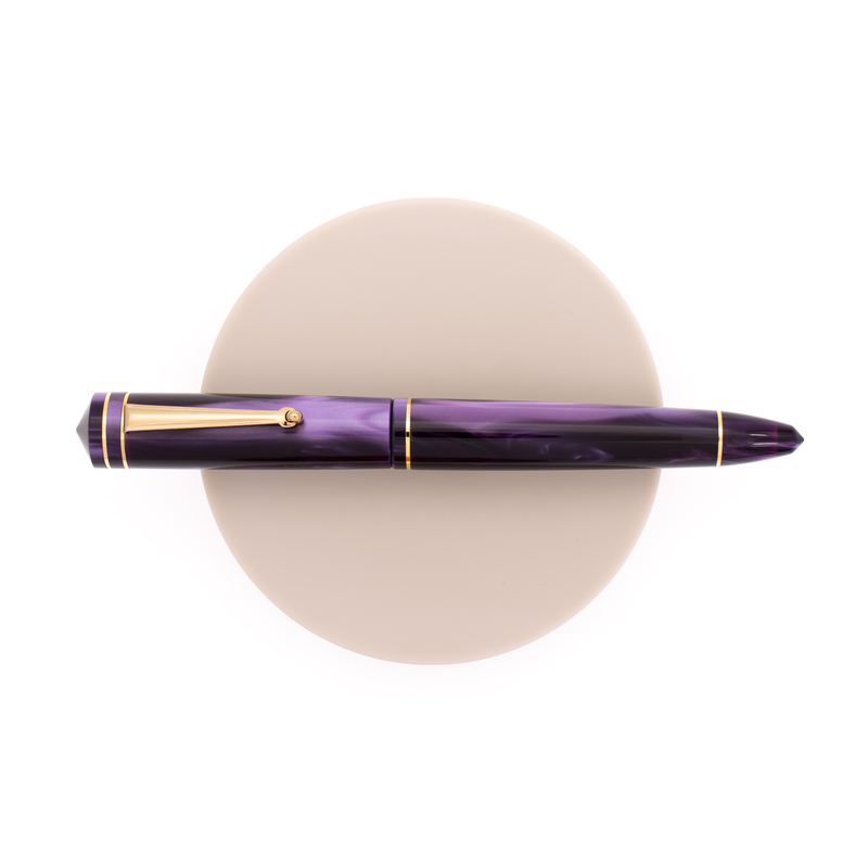 Delta Write Balance Penna Stilografica Viola & Oro Delta Write Balance Penna Stilografica Viola & Oro