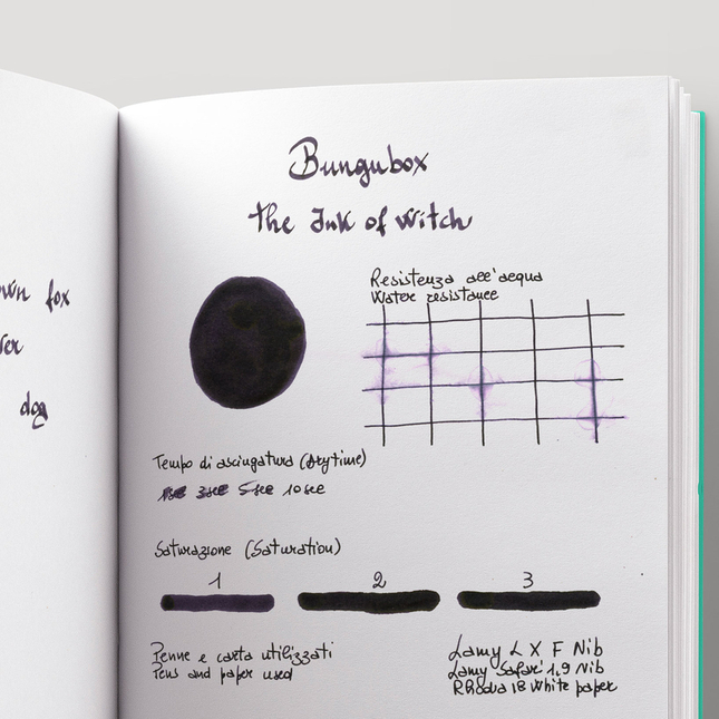 Bungubox Ink Tells More The ink of Witch Inchiostro 30 ml