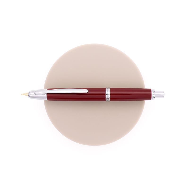 Pilot Capless Special Alloy Fountain Pen Deep Red Pilot Capless Special Alloy Fountain Pen Deep Red
