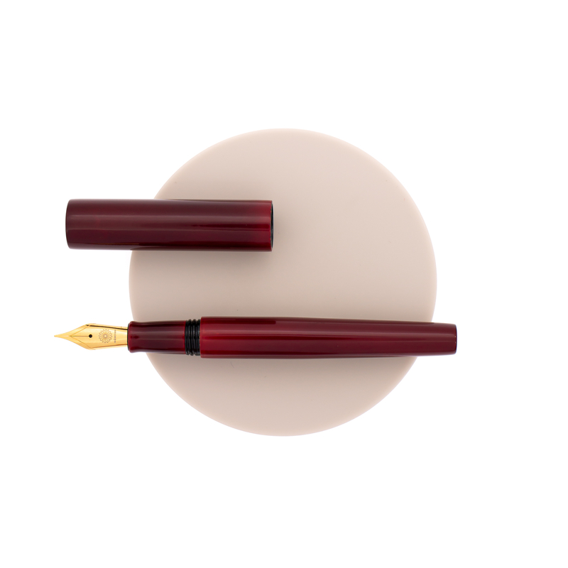 Wancher Sekai Fuzhou Urushi Fountain Pen Akatamenuri Wancher Sekai Fuzhou Urushi Fountain Pen Akatamenuri