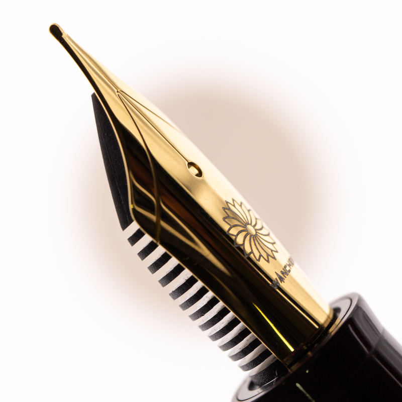 Wancher Dream Pen True Ebonite Fountain Pen Matt Black & Gold Wancher Dream Pen True Ebonite Fountain Pen Matt Black & Gold