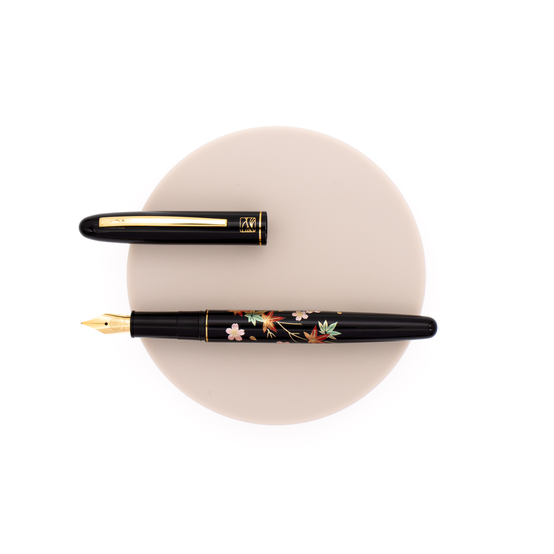 Wancher x Kuretake Kindai Maki-e Penna Stilografica Sakura Ni Kouyou Wancher x Kuretake Kindai Maki-e Penna Stilografica Sakura Ni Kouyou