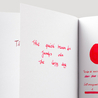 Bungubox Ink Tells More Lycoris Red Ink Bottle 30 ml
