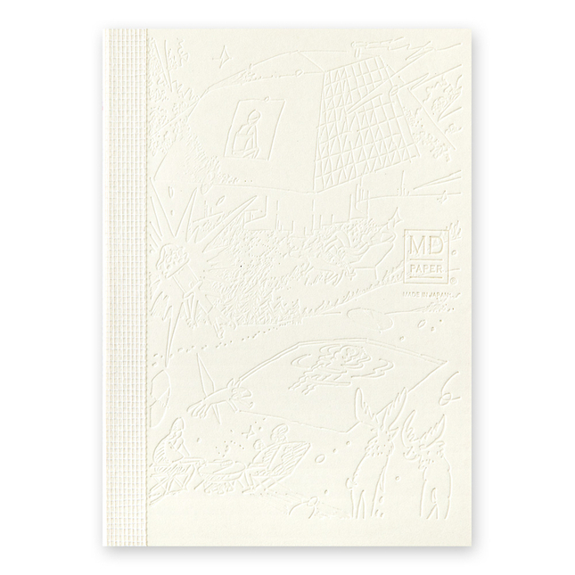 Md Paper 15th Artist Collaboration Notebook A6 Blank Katsuki Tanaka