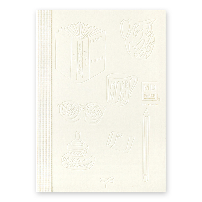 Md Paper 15th Artist Collaboration Notebook A6 Blank Mikiko Ayamiya