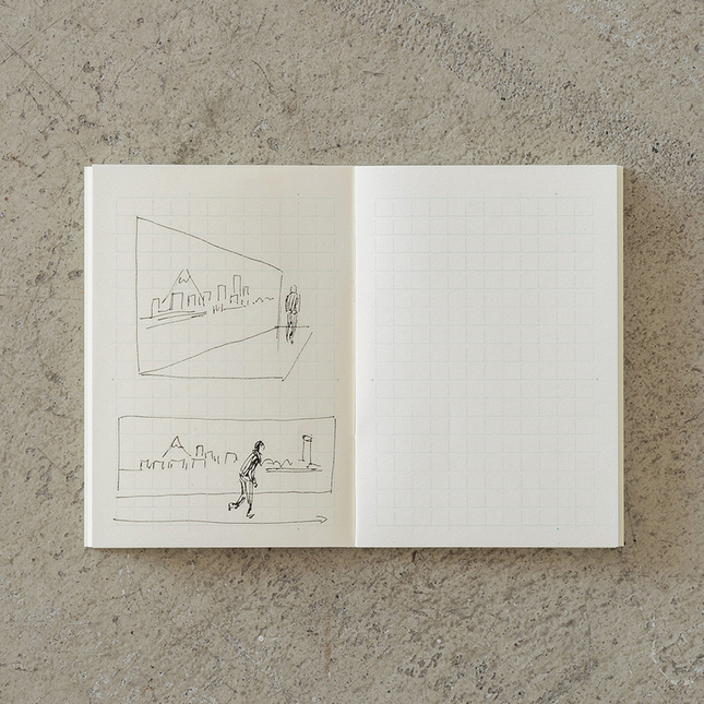 Md Paper Notebook Light A7 Quadretti Set 3 Quaderni