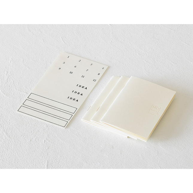 Md Paper Notebook Light A7 Lined 3 pcs Pack
