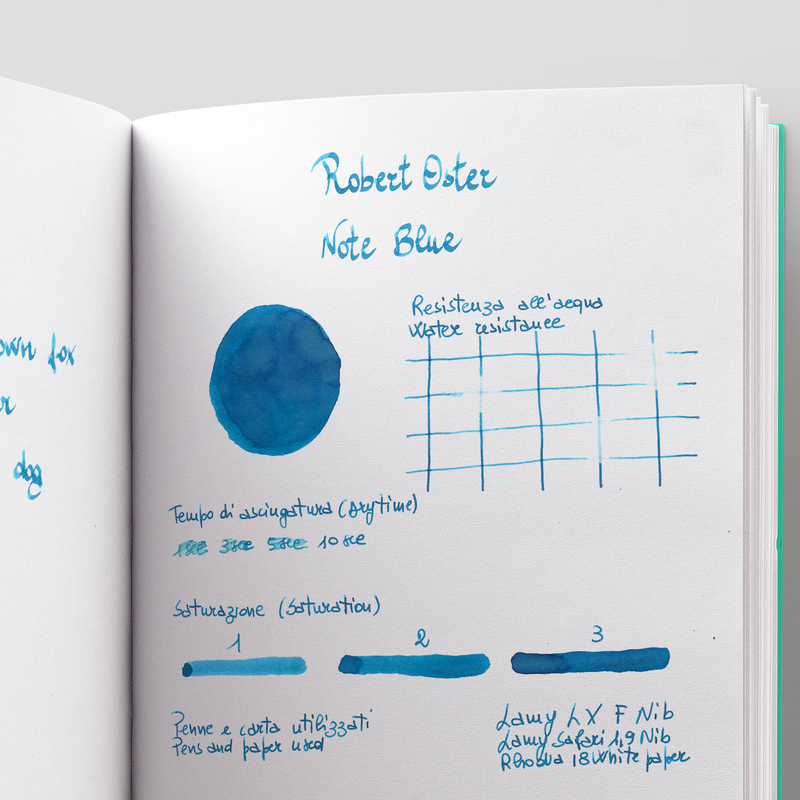 Robert Oster Ten Dollar Note Blue Ink Bottle 50 ml