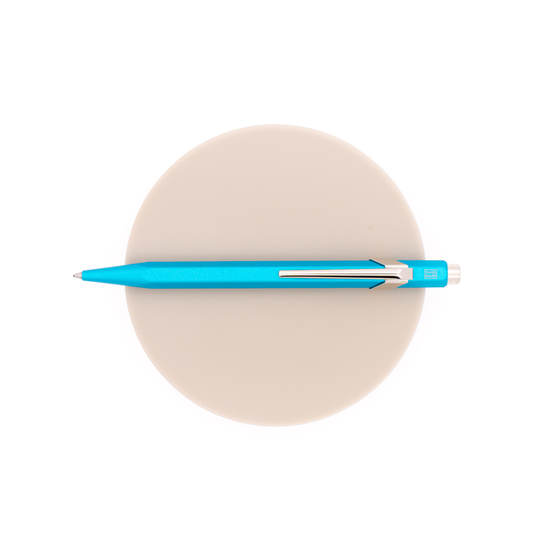 Caran d'Ache 849 Colormat-x Ballpoint Pen Turquoise