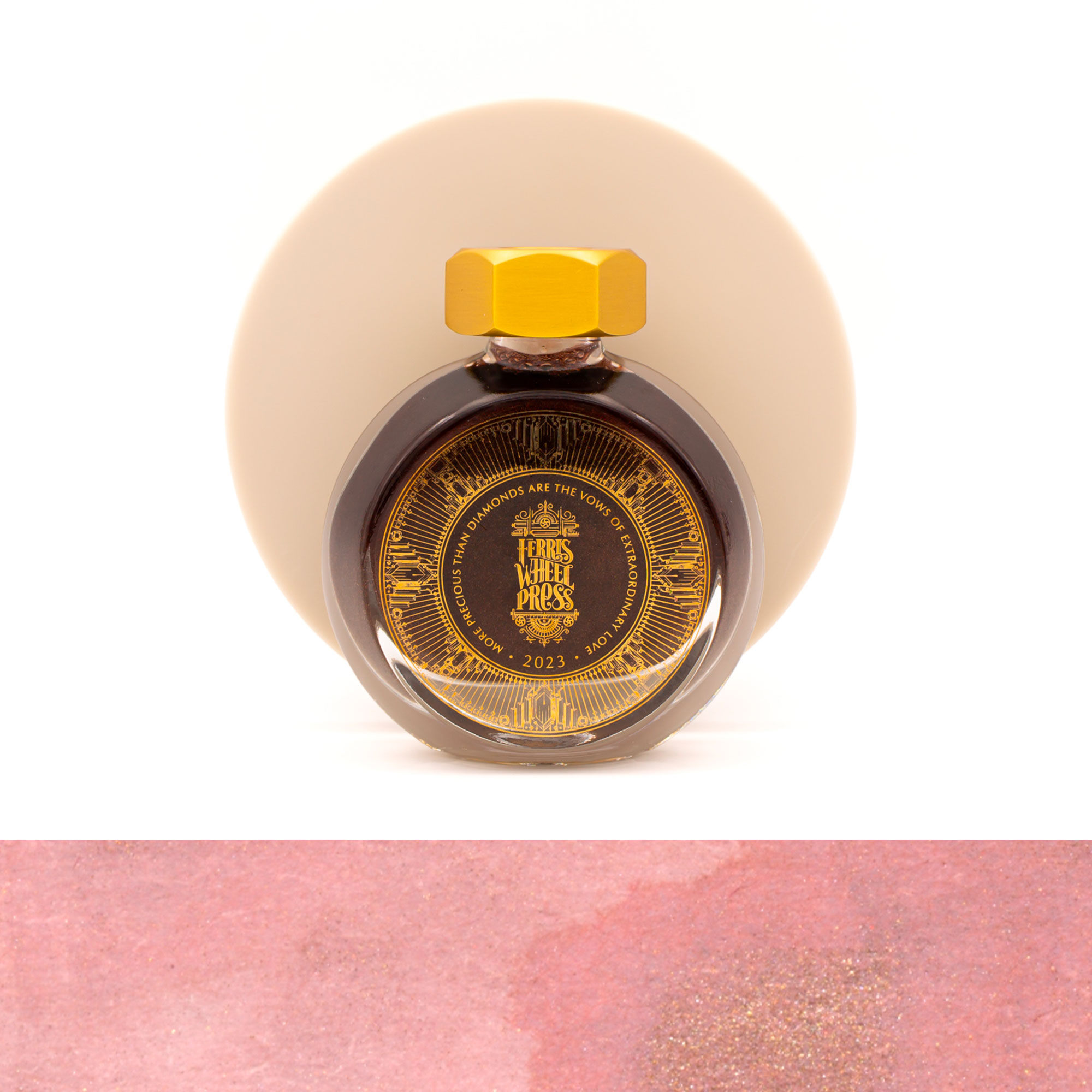 Ferris Wheel Press 38ml Fountain Pen Ink, Fluttering Heart - Limited Edition