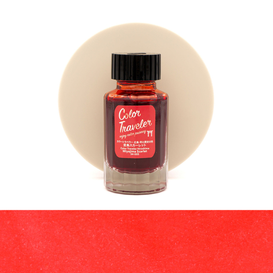 Color Traveler Miyajima Scarlet Inchiostro 30 ml