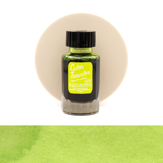 Color Traveler Wasanbon Oiri Pastel Green Inchiostro 30 ml