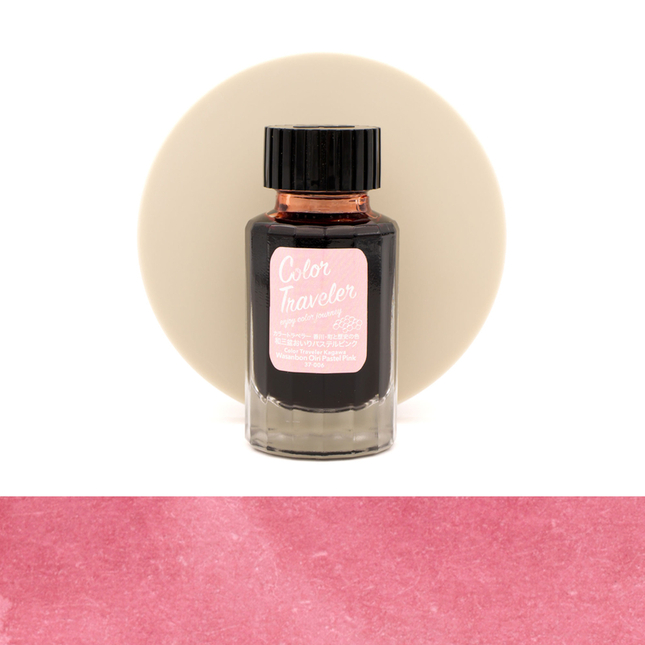Color Traveler Wasanbon Oiri Pastel Pink Inchiostro 30 ml
