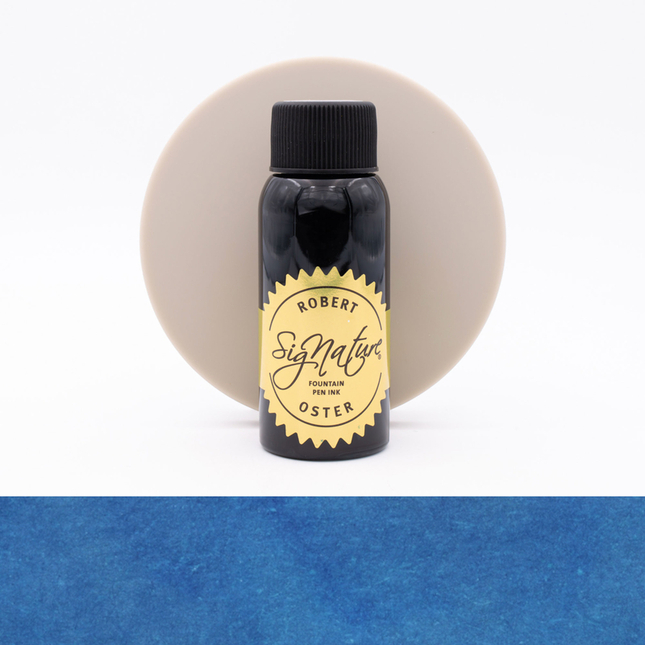 Robert Oster Ten Dollar Note Blue Ink Bottle 50 ml