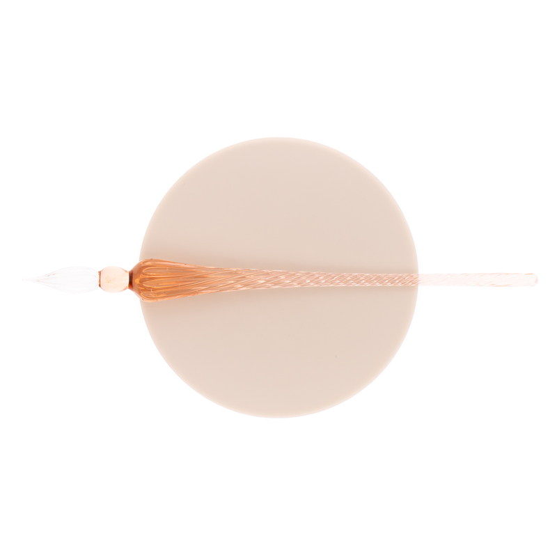 Herbin Glass Dip Pen Coral