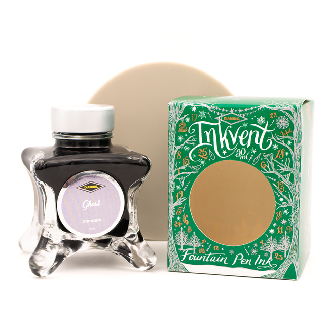 Diamine Inkvent Ghost Ink Bottle 50 ml Green Edition