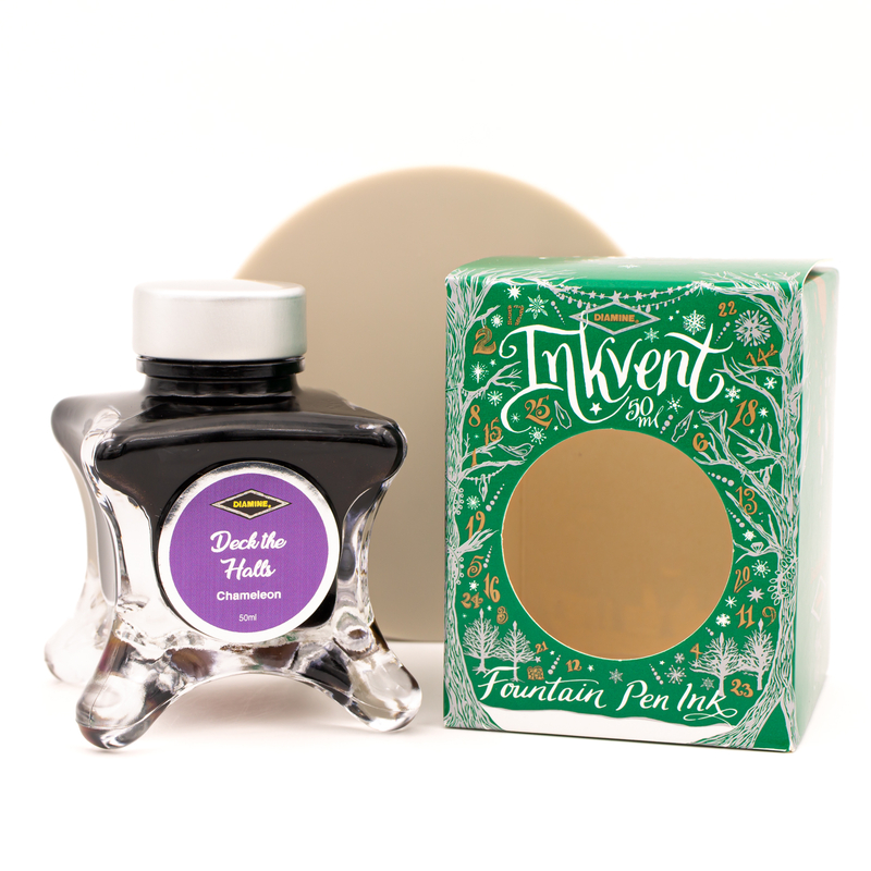 Diamine Inkvent Deck The Holls Inchiostro 50 ml Green Edition Chameleon Diamine Inkvent Deck The Holls Inchiostro 50 ml Green Edition Chameleon