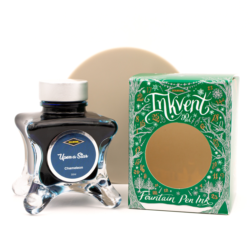 Diamine Inkvent Upon a Star Inchiostro 50 ml Green Edition Chameleon Diamine Inkvent Upon a Star Inchiostro 50 ml Green Edition Chameleon