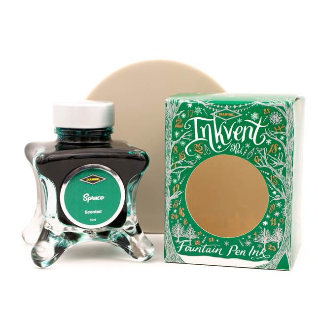 Diamine Inkvent Spruce Inchiostro 50 ml Green Edition Scented